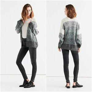 Lucky Brand Ombré open front cardigan